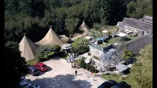 Tipi Wedding at Newton Linford, Leicestershire
