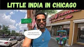 Visiting Mini India in America | Feels Like India in Chicago! Devon Avenue Tour 🇮🇳