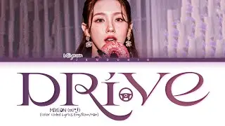 MIYEON Drive Lyrics (미연 드라이브 가사) (Color Coded Lyrics)