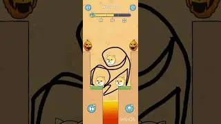 draw line save the dog #game #foryou