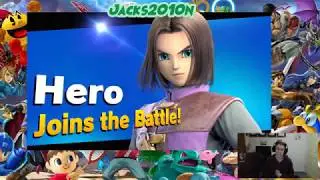 Smash Bros 4.0 Update - New Fighter HERO! gameplay and guide to the new update