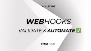 Validate Registered Tickets with Webhooks  with  Event Ticket With Ticket Scanner