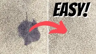 How to Get Slime Out of Carpet the EASIEST Way! (No special supplies!)