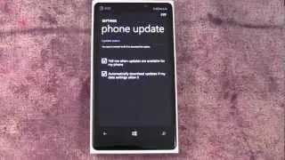 Nokia Lumia 920 Update