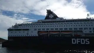 DFDS Pearl Seaways departures Oslo Norway bound for Copenhagen Denmark September 2020.
