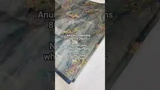 Soft Tussar Silk with Attractive Zari Line #sarees #trending #zari #viral #video #shorts #shortvideo