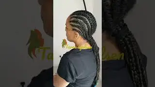 tresses s&eacute;parations marqu&eacute;es #braidstyles #tresseafricaine #stiched #conrows @Venus_Nails @tfm