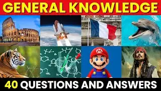General Knowledge Quiz | 40 Fun Trivia Questions And Answers 🧠 No Multiple Choice