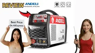 Review ANDELI Cold Welding Machine 5 in 1 IGBT Inverter Multi-function 2025