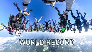 Skydiving Vertical World Record | 174 People