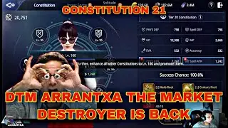 MIR4-THE MARKET DESTROYER IS BACK | DTM ARRANTXA (RUZZELLL) | CONSTITUTIONS 21