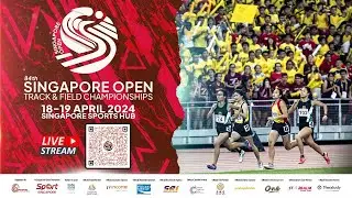 84th Singapore Open Track & Field Championships 2024 (Day 1 - Morning Session)