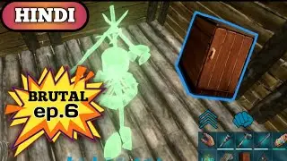 brutal Survival series ep 6 !! craft cooking pot and preserving bin!!