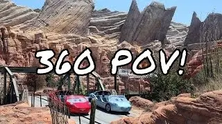 [HD] 360 POV* Radiator Springs Racers California Adventure 1080p Full Complete Ridethrough