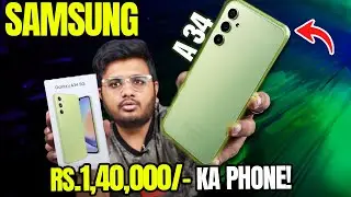 Samsung Galaxy A34 5G Unboxing | Kuch Features Mazzedaar!!