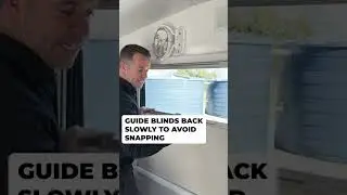 Video 8 Windows, Flyscreens & Privacy Blinds - Snowy River SRT22F Caravan