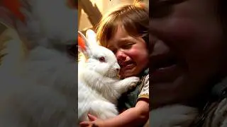 খরগোশের হৃদয়&rdquo;&hearts;️&hearts;️#RabbitHero #EmotionalStory #ShortsVideo #AnimalLove #ChildRescue #RabbitStory