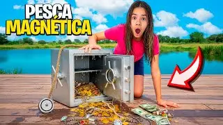 VASCULHEI O FUNDO DA CACHOEIRA E OLHA O QUE ENCONTREI!