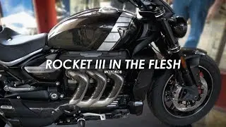 Новый Triumph Rocket 3 TFC 2019 года. Прогулка в The Bike Shed 2019