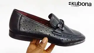 Black Luca Italian Soft Leather Breathable Loafers