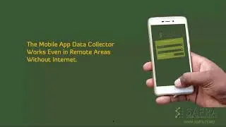 SAFRA - Field Data Collection, Aggregation, Analysis, Monitoring & Evaluation Tool