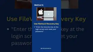 Forgot Your Mac Password? Quick Reset Guide #macbook #resetpassword #forgotpassword
