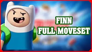 Finn FULL MOVESET SHOWCASE - MultiVersus