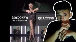 Madonna - Open Your Heart (Official Music Video) | REACTION !!