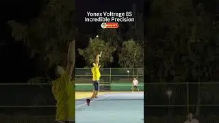 Yonex Voltrage 8S! Incredible Precision!!! 😳 台灣大學 軟式網球 | Soft Tennis  [ソフトテニス]