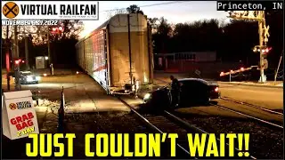 DRIVER JUST CAN’T WAIT, AND THE TRAIN LEAVES ONE MINUTE LATER! ANOTHER LOADED GRAB BAG! 11/6&7/22
