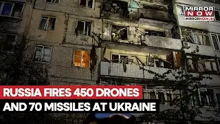 Russia Fires 450 Drones And 70 Missiles At Ukraine Ahead Of Peace Talks With US | Watch Video