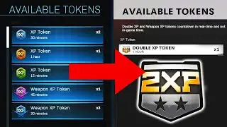 How To Use Modern Warfare Double XP Tokens In Black Ops Cold War!