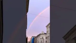 Magical Rainbow Over Oslo 🌈 Unbelievable Sky