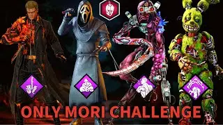Dead by Daylight Mori Challenge  Wesker, Ghost Face, Singularity, Animatronics 💀