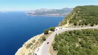 Route des Crêtes  Canaille Südfrankreich DJI Phantom 4
