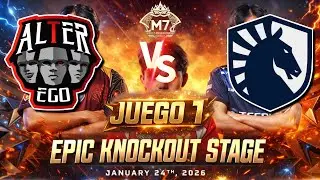 ALTER EGO VS TEAM LIQUID🔥 JUEGO 1 | PELEA DE GALLOS! M7 SOLO UNO LLEGARA A LA FINAL!