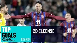 ¡Los 10 MEJORES GOLES del CD ELDENSE en LALIGA HYPERMOTION 2023/24!