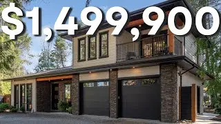 TOURING This CUSTOM BUILT $1.5 MILLION stunning home on .50 acre in QUALICUM BEACH