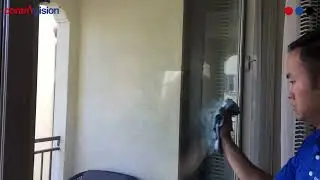 How to install privacy window film with Contra Vision