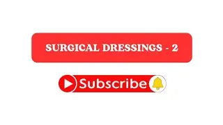 SURGICAL DRESSINGS - 2