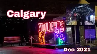 Calgary Zoolight 2021 | 25 yrs Anniversary | Dec 2021 late upload