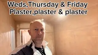 Skimming the dry lined room#diy #plastering #plaster #decorator #homeimprovement #renovation #howto 