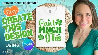 Simple Sells And Bigger Is Better! Canva Design Tutorial For POD Shirts- Plus 5 Bonus Niches🔥🔥🔥