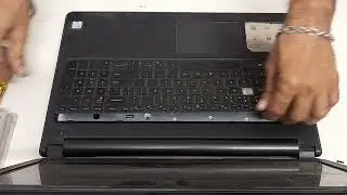 How to Remove hard disk and keyboard ! Dell inspiron 15 3000 series !
