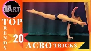 Top trendy acrobatic tricks for modern dance | Acro moves | Acrobatic challenges | Acrobatic tricks