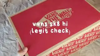 How to legit check Vans Sk8 Hi