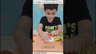 Learning new countries #1 #country #Canada #flags #learnbyfun #learnflags