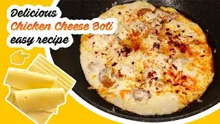 Chicken Cheese Boti Recipe By Want A Cook - Delicious Cheesy Chicken