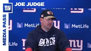 GIANTS REACTION| JOE JUDGE PRESS CONFERENCE