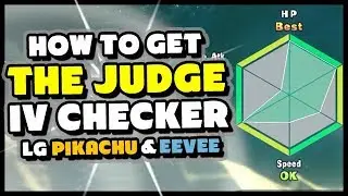 Как проверить IV (функция судьи) в Pokemon Lets Go Pikachu и Eevee